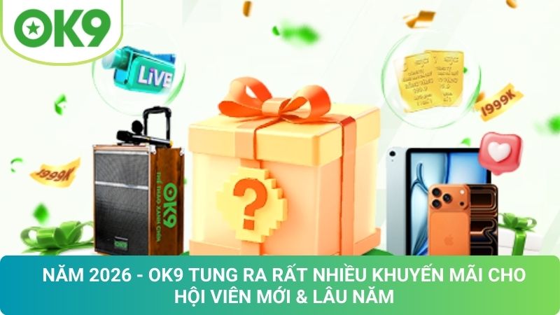 OK9 ✔️ Link Trang Chủ OK9.COM Chuẩn 2026 Đăng Ký Nhận 69K 22 Khuyến Mãi OK9 Mới Nhất 2026: Nhận Ưu Đãi Cực Hấp Dẫn